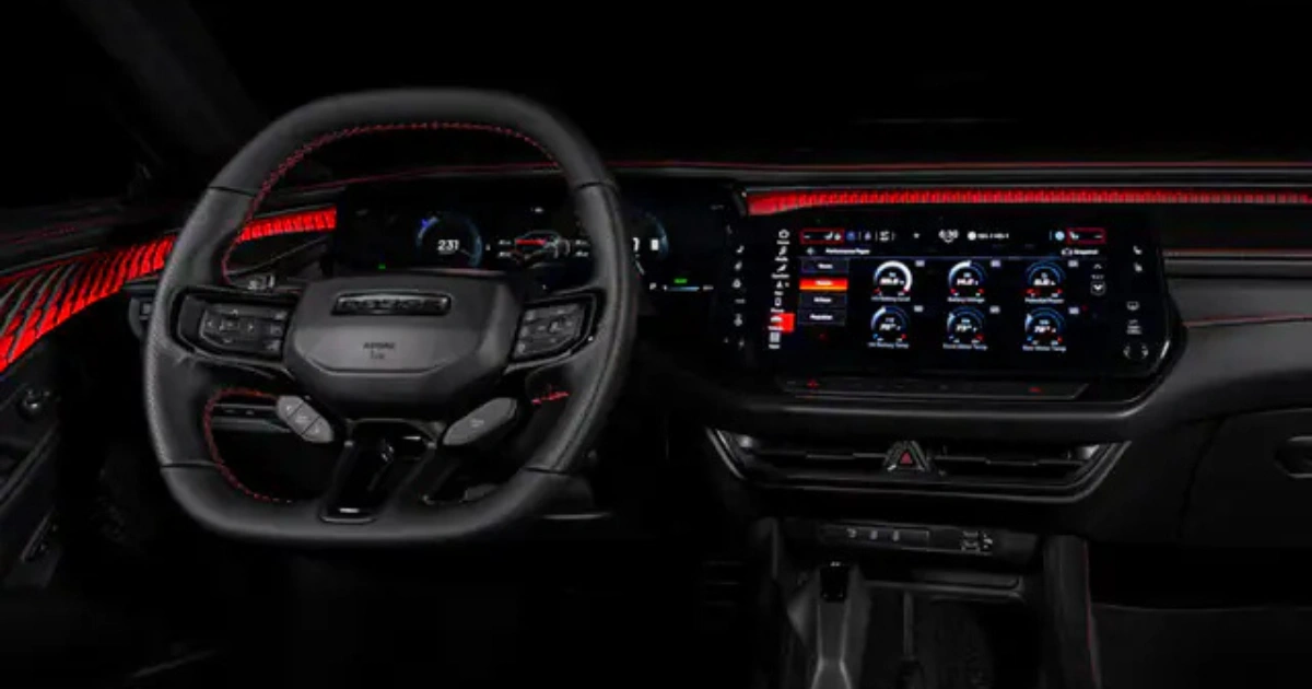 2025 dodge charger ev Infotainment