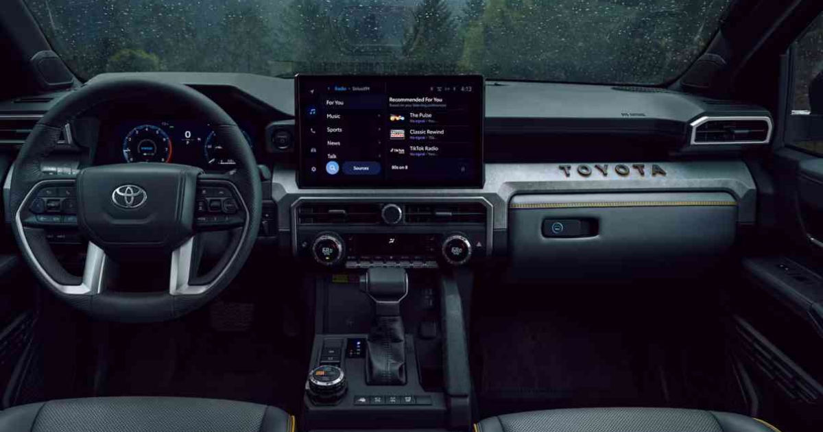 2025 Toyota 4Runner Infotainment