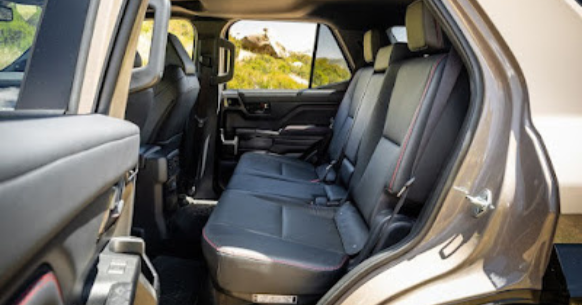 The 2025 Toyota 4Runner Interior