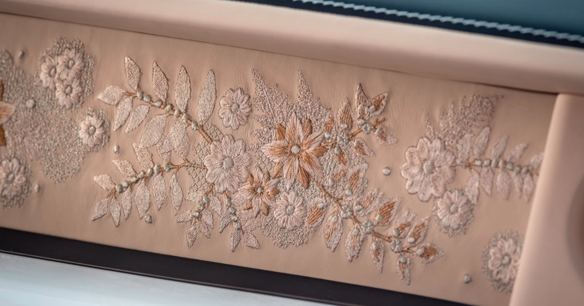 Rolls-Royce Phantom Dentelle: 70,000 Stitches of Couture Craftsmanship 7 rolls-royce phantom dentelle